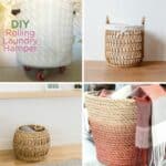 laundry basketes and hampers diy