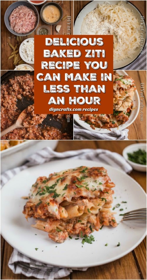 Delicious Baked Ziti Recipe You Can Make in Less than an Hour