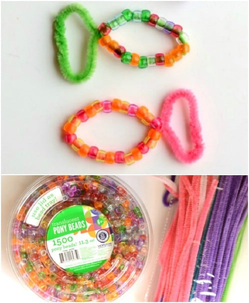 Easy Pony Bead Fish – Craft For Kids