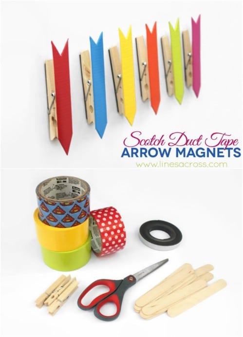 Easy DIY Arrow Clip Magnets