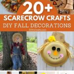 Scarecrow crafts collage