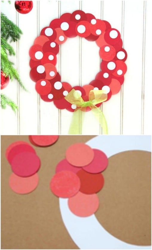 Super Easy Minnie Mouse Wreath
