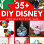 Disney ornament collage