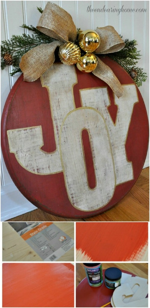 30+ Unique DIY Wooden Signs For Christmas Decorating - DIY & Crafts