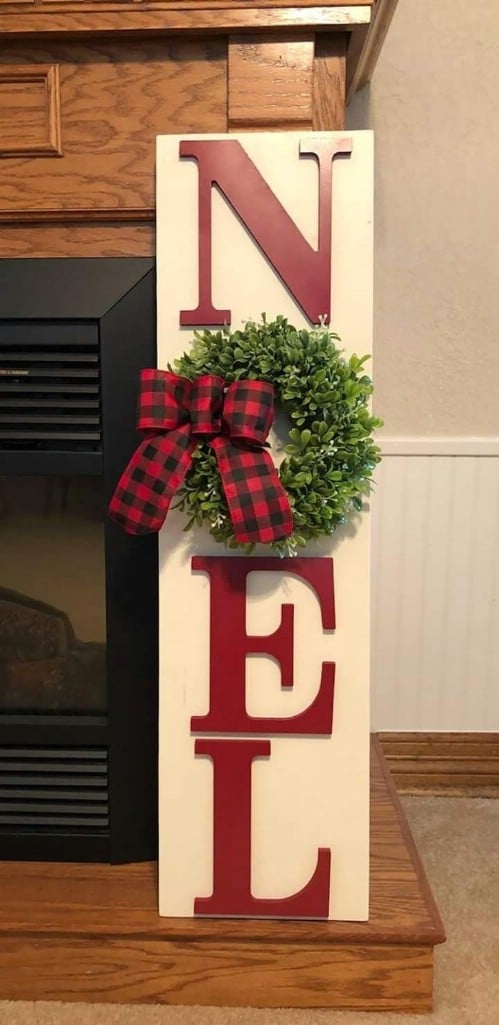 30 Unique Diy Wooden Signs For Christmas Decorating Diy Crafts