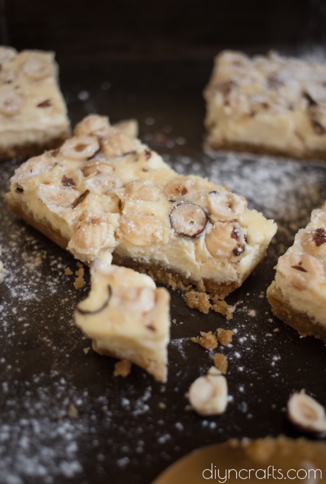 These Hazelnut Cheesecake Bars Are Melt In Your Mouth Delicious
