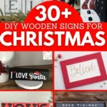 Christmas signs collage