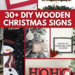 Christmas signs collage