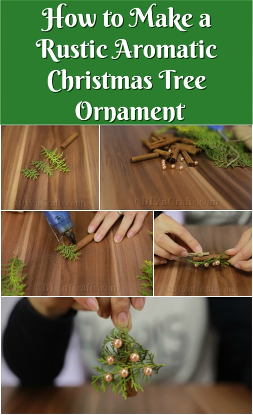 How to Make a Rustic Aromatic Christmas Tree Ornament