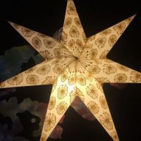 Hand-made Indian Paper Star Lanterns