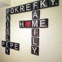 Scrabble Tiles for Wall Art Decorations