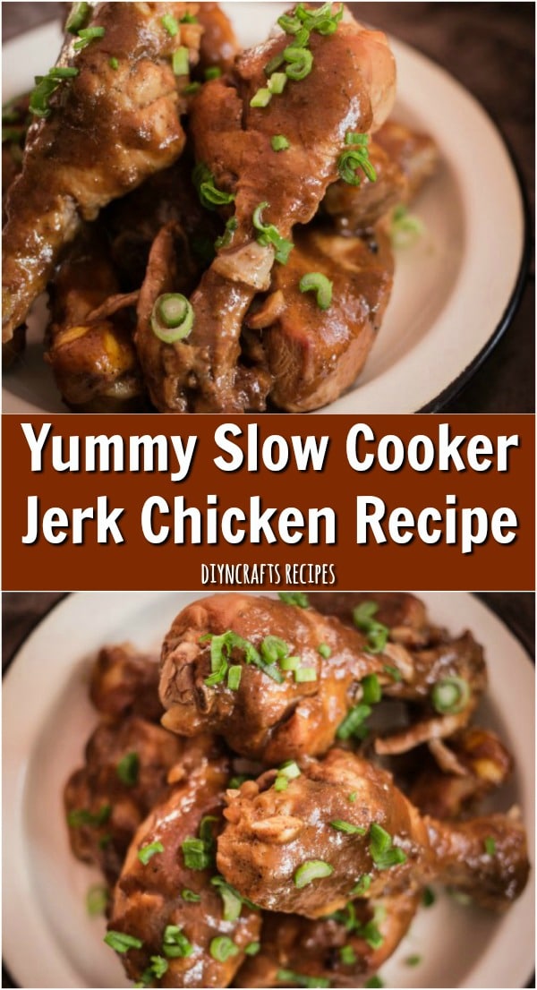 Yummy Slow Cooker Jerk Chicken Recipe