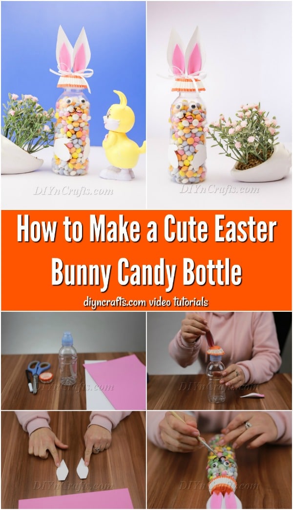 Bunny Bottle Candy Holders