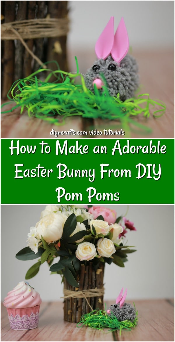 How to Make an Adorable Easter Bunny From DIY Pom Poms