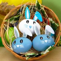 Set Of 3pcs Decorative Easter Eggs