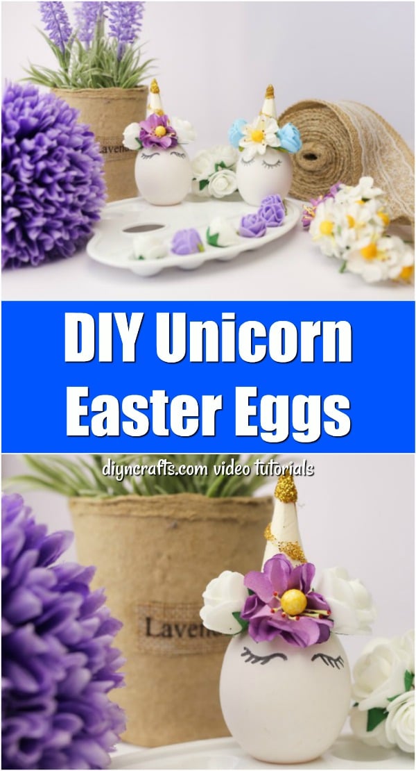 How to Make Colorful, Whimsical Unicorn Easter Eggs