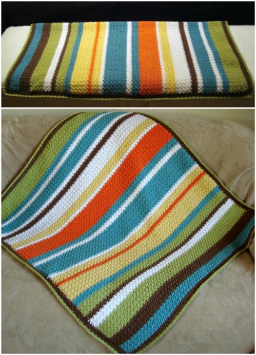 Beginner’s Crochet Baby Blanket