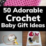 Crochet Baby Gift Ideas Collage