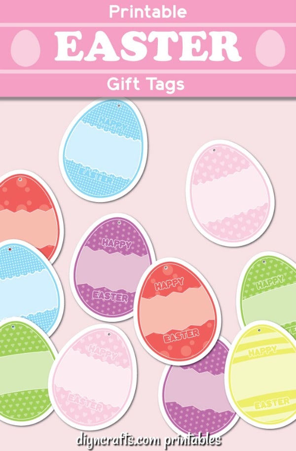 Free Printable Easter Gift Tags For Gifts And Baskets DIY Crafts