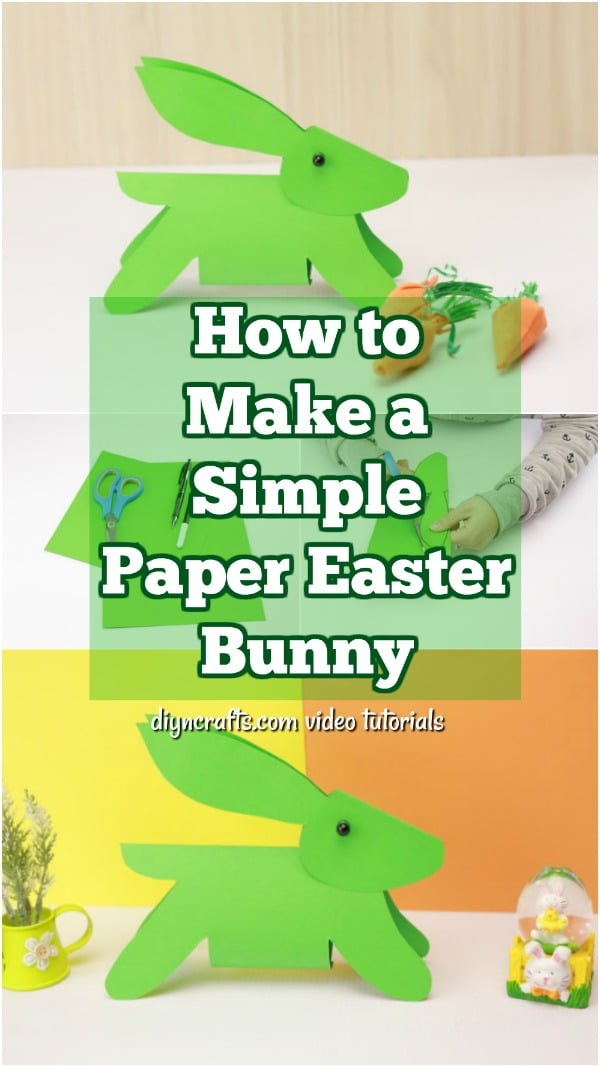 How to Make a Simple Paper Easter Bunny