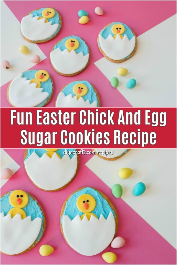 Fun Easter Chick And Egg Sugar Cookies Recipe