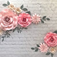Set of 12 Paper Flowers
