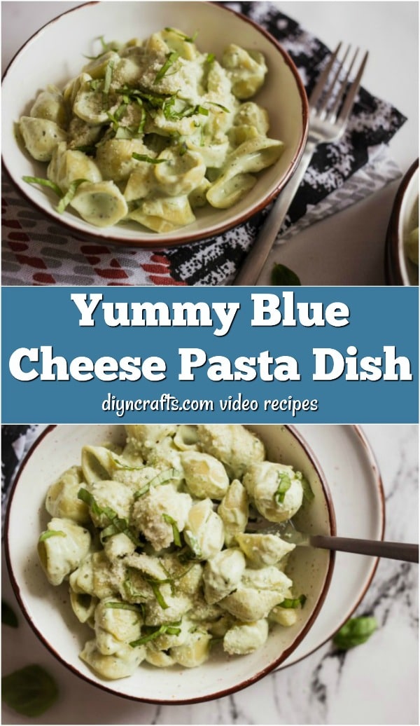 Delicious And Easy Blue Cheese Pasta Dish - Blue cheese, pasta shells, yogurt and seasonings combine to create a delicious pasta dish that the entire family will love. Learn how easy it is to make this amazing pasta dish with the step-by-step video recipe. 