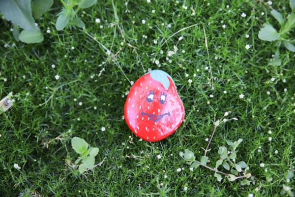 You only need a few simple supplies to make cute painted rock garden markers.