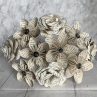 Paper Flower Bouquet with book pages
