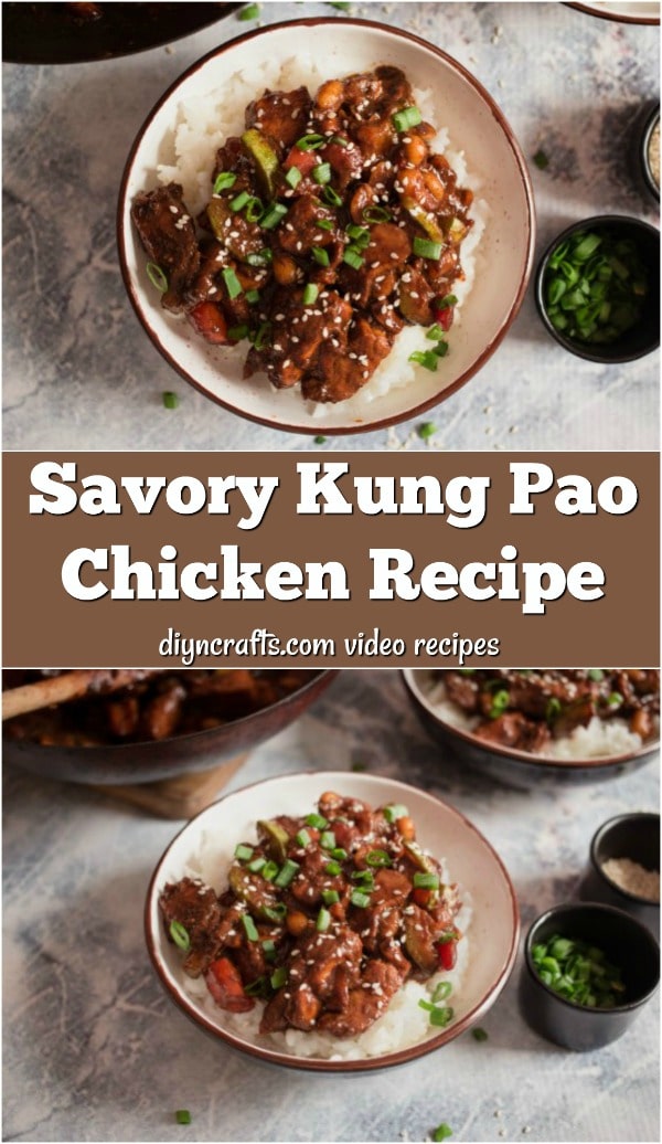 Savory Kung Pao Chicken Recipe - This video recipe shows you how simple it is to make Kung Pao chicken. Follow the recipe to add this traditional Asian dish to your family’s dinner table tonight.