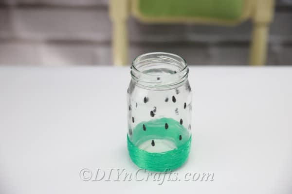 Your watermelon jar is now covered in seeds.