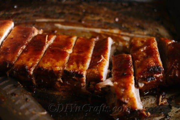 Oven Baked BBQ Ribs {Fall off the Bone!}