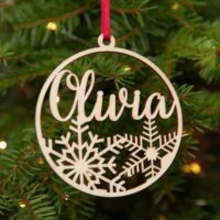 Personalized name Ornaments