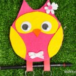 Owl Message Pad Holder on Grass