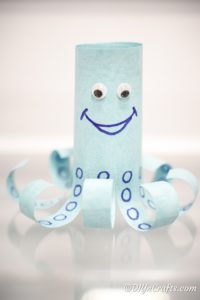 Adorable DIY Paper Octopus With Video Tutorial DIY & Crafts