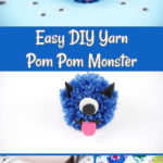 Pom Pom Monster picture collage