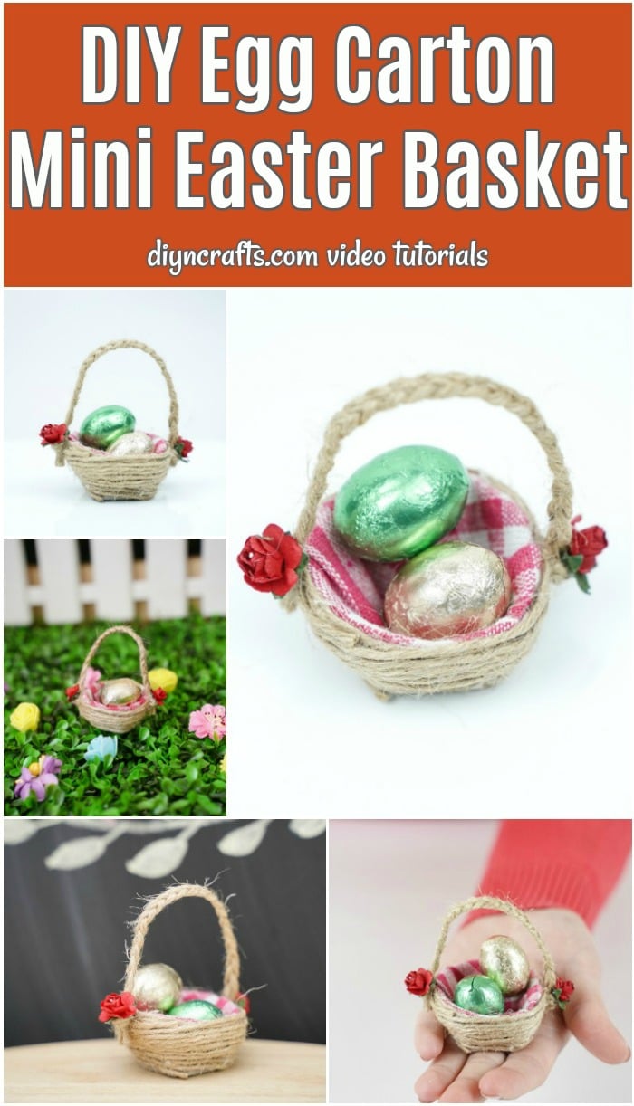 Mini Easter basket collage