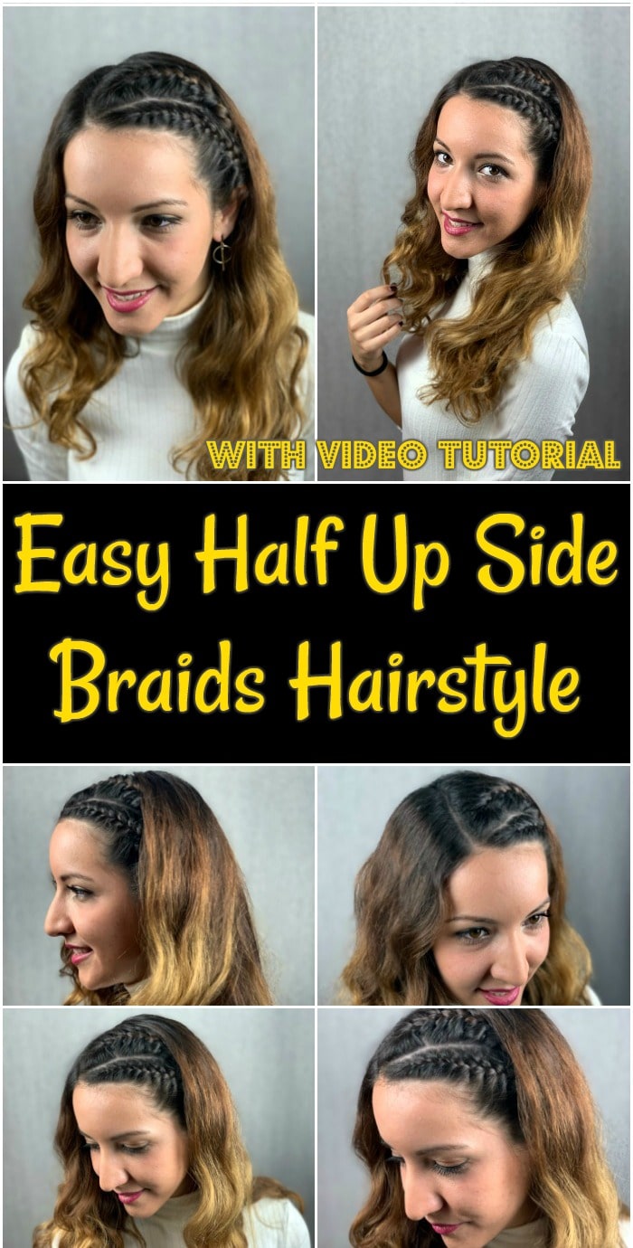 Quick and easy college/party hairstyle | Front hairstyle | Easy party  hairstyle | hair style girls - YouTube