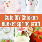 Chicken bucket craft collage
