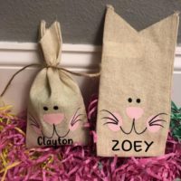 Personalized Easter Treat Bags