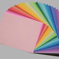 Colored Paper , 8.5" x 11" , 50 cents per sheet , (up to 100 sheets)