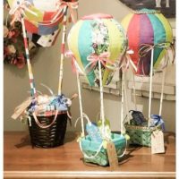 Hot air balloon Easter Baskets