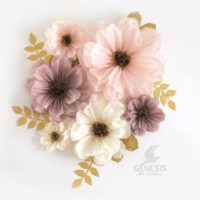 Large Tissue Paper Flowers
