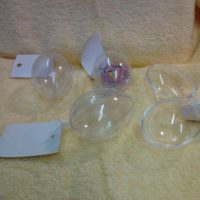 Clear Plastic Fillable Egg for Easter