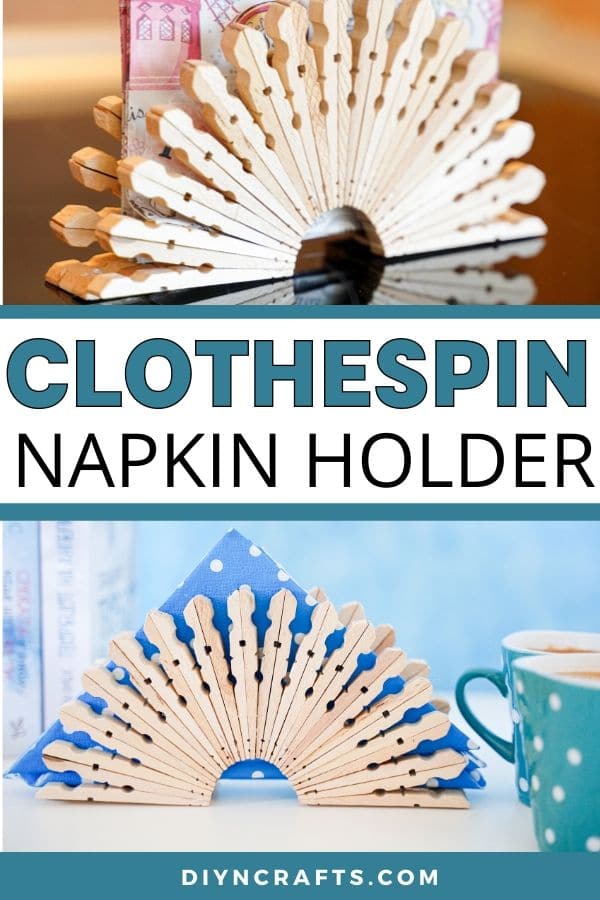 Napkin holder collage