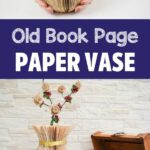 Paper vase collage