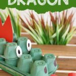 Dragon craft on wood table