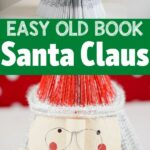 Old book Santa Claus Collage
