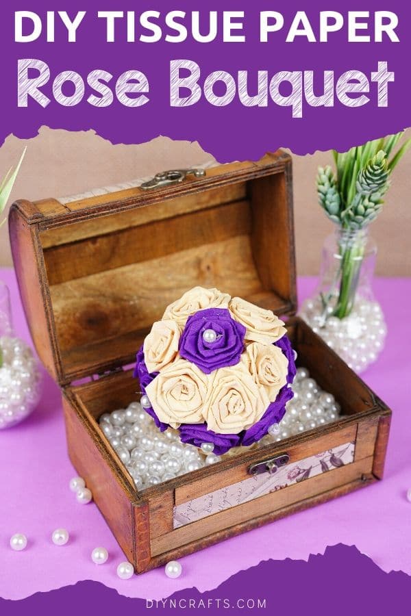 Stunning Tissue Paper Rose Bouquet {Video Tutorial} - DIY & Crafts