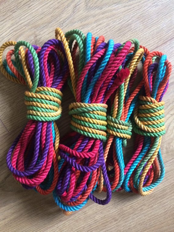 Dyed Hemp Rope
